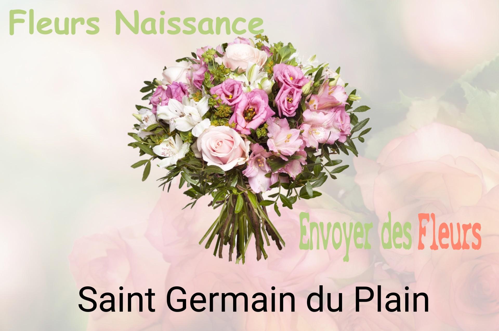 Bouquet de fleurs de naissance livré à Saint-Germain-du-Plain