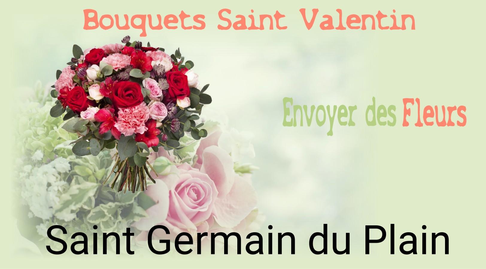 Roses de Saint-Valentin livrées à Saint-Germain-du-Plain